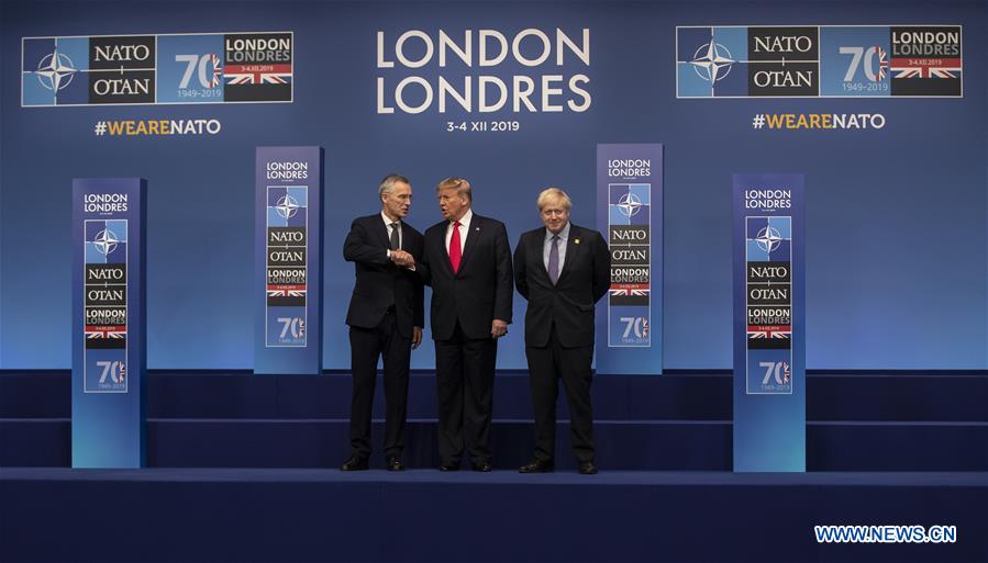 BRITAIN-LONDON-NATO SUMMIT-ARRIVALS