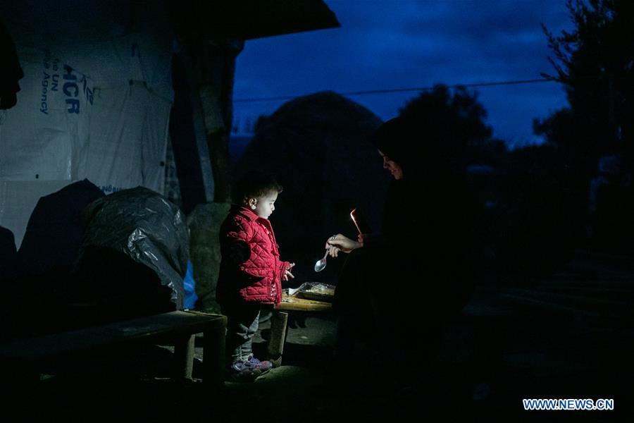 GREECE-CHIOS-VIAL REFUGEE CAMP