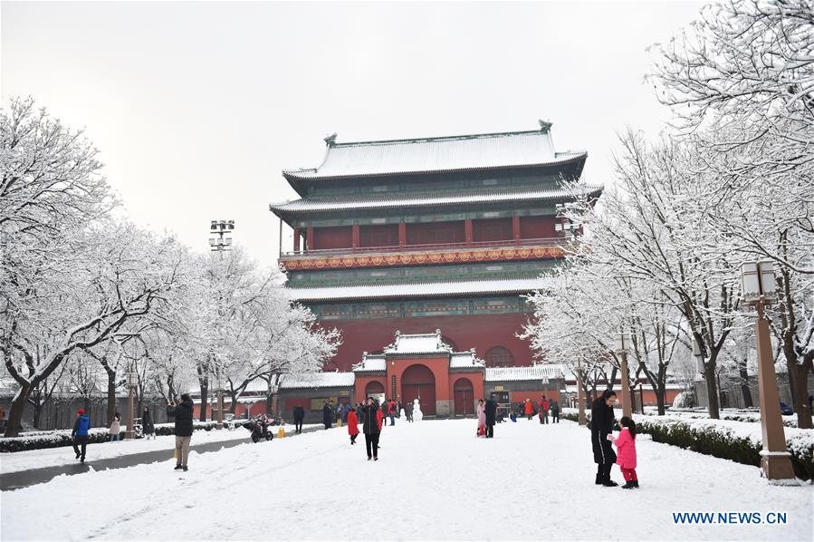 CHINA-BEIJING-SNOW SCENERY (CN)