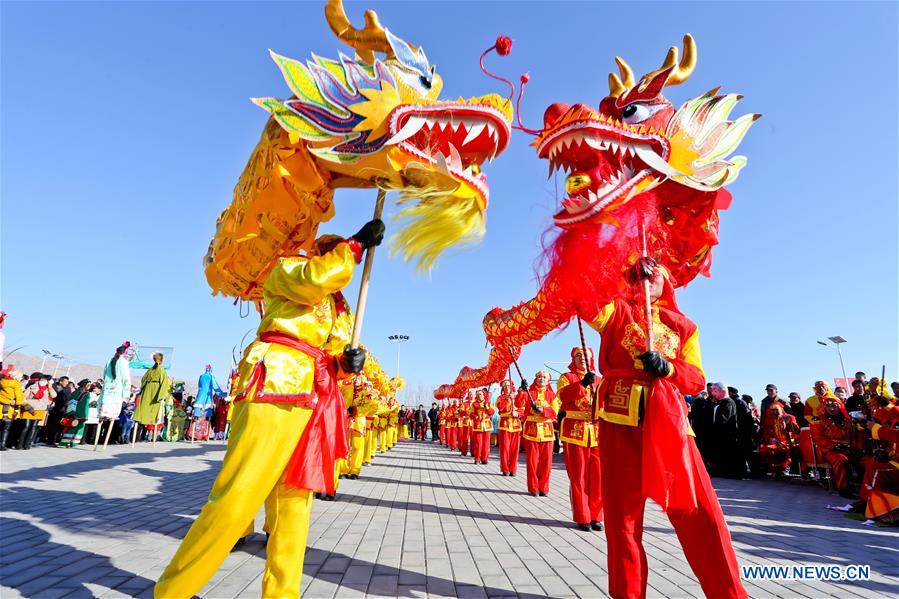 CHINA-GANSU-ZHANGYE-SHEHUO-REHEARSAL (CN)