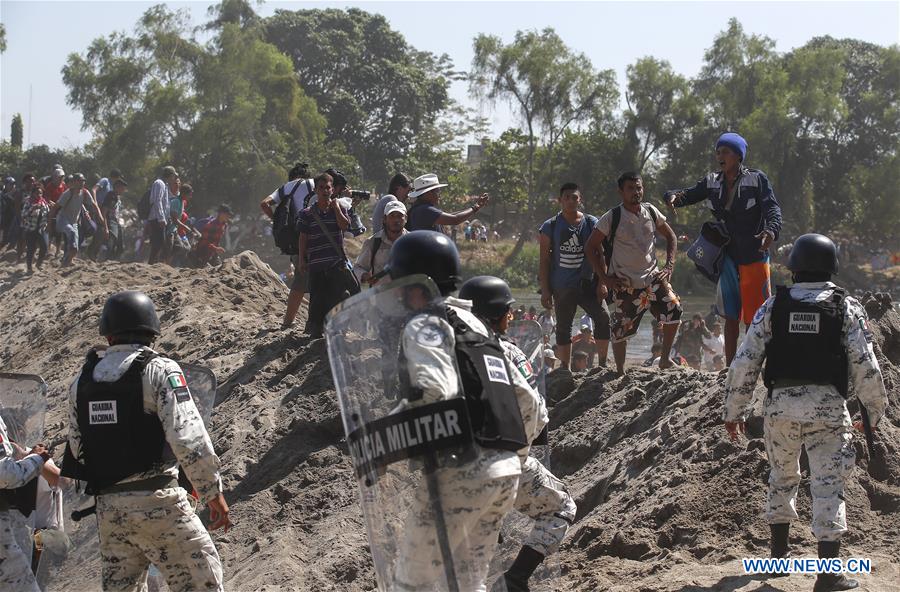 MEXICO-BORDER-CENTRAL AMERICAN MIGRANTS