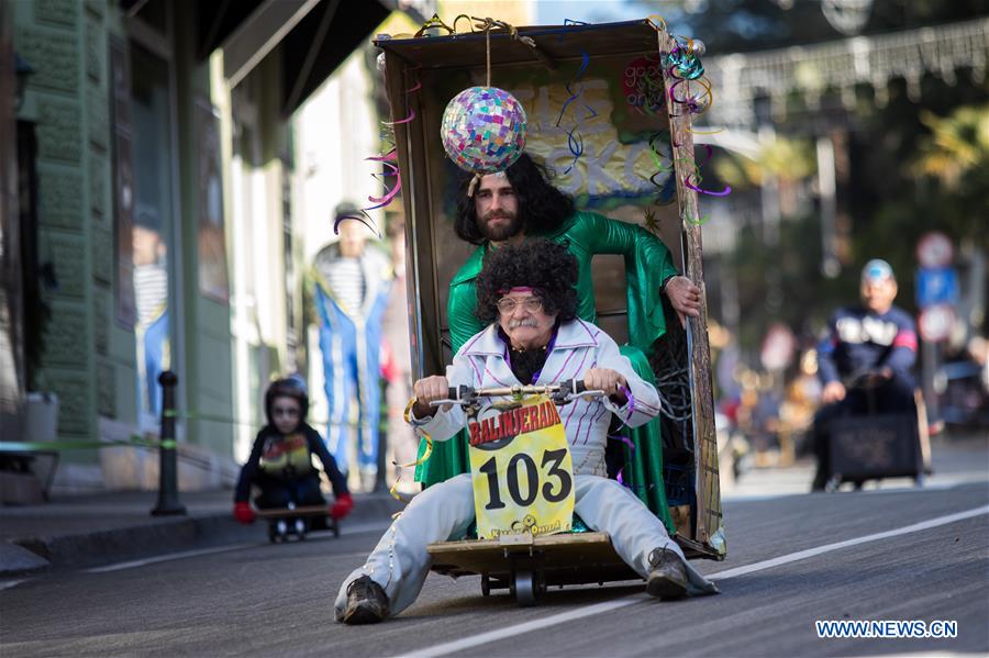 CROATIA-OPATIJA-CARNIVAL-SOAPBOX RACE