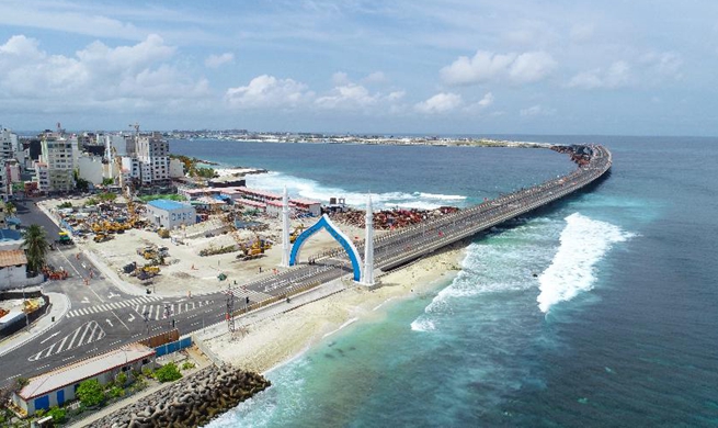 China-Maldives Friendship Bridge opens to traffic