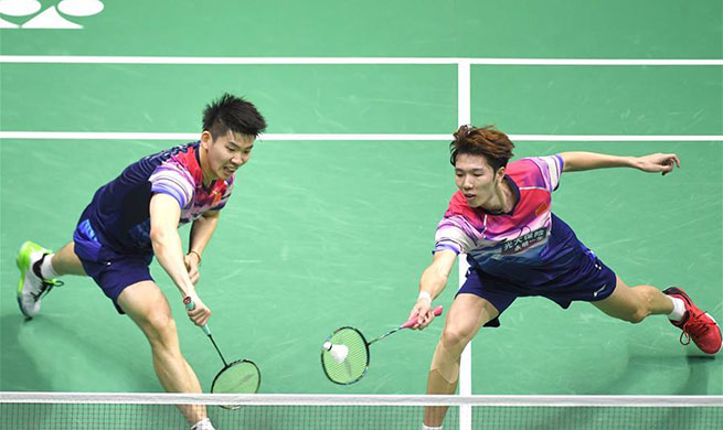 China beats Japan 3-0 to win record 11th Sudirman Cup