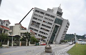 Two killed, over 200 injured in Taiwan earthquake