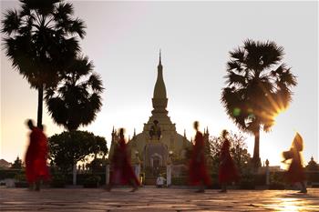 Daily life in Vientiane, Laos