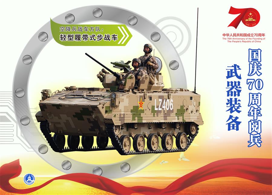 （圖表）[國慶70周年]國慶70周年閱兵——武器裝備（輕型履帶式步戰(zhàn)車）