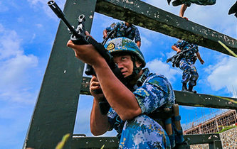 海軍陸戰(zhàn)隊(duì)特種障礙訓(xùn)練，敢來嗎？