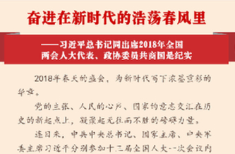 習(xí)近平總書記同出席2018年全國兩會人大代表、政協(xié)委員共商國是紀(jì)實