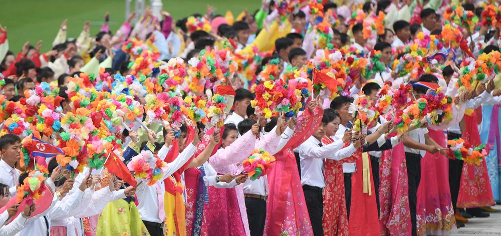 朝鮮民眾熱烈歡迎習(xí)近平